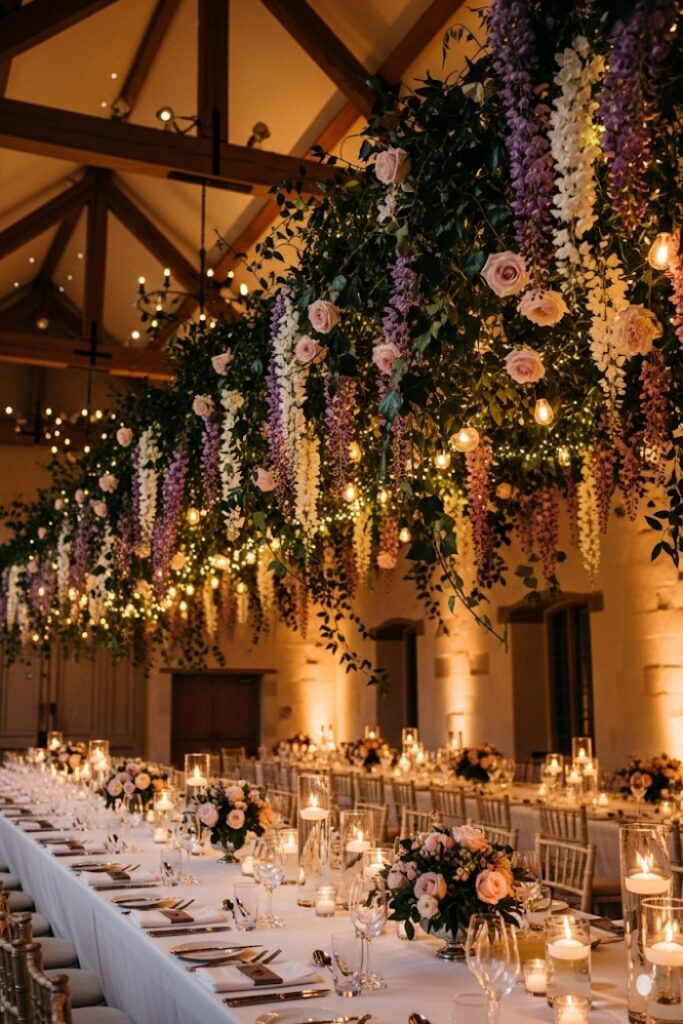 Hanging Floral Canopies