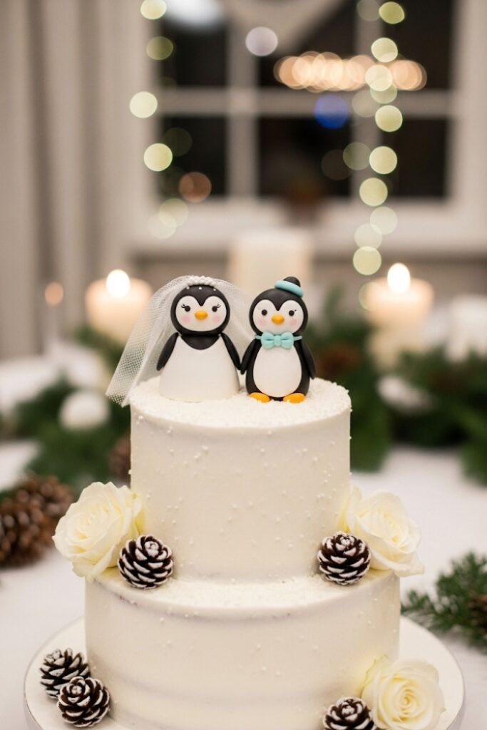 Animal Couple Cake Topper