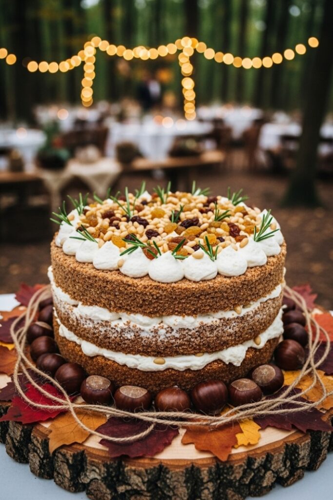 Italian Chestnut Flour Cake