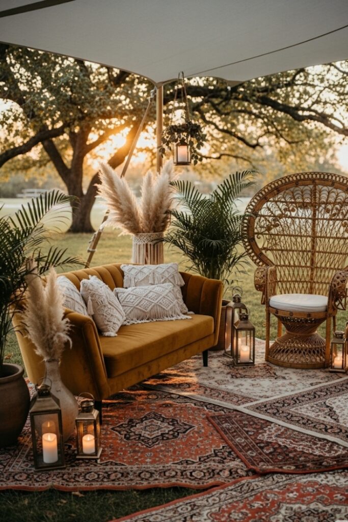 Boho Lounge Corners