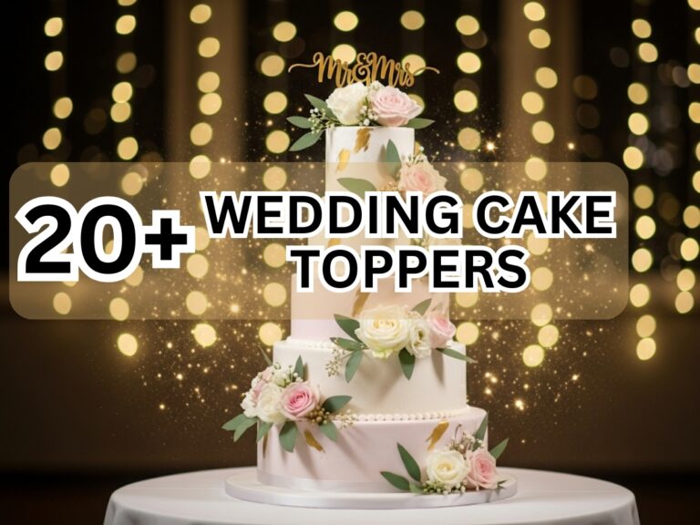 20+ Wedding Cake Topper Ideas That Will Instantly Elevate Your Big Day