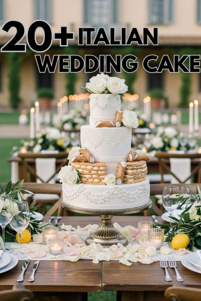 italian wedding cake