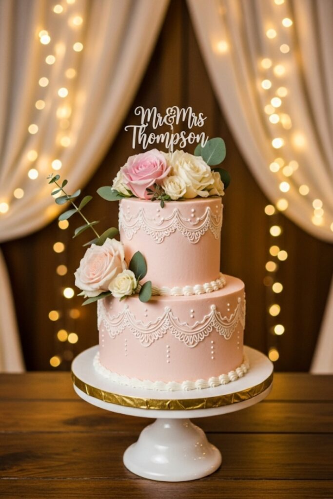 Custom Name Acrylic Topper