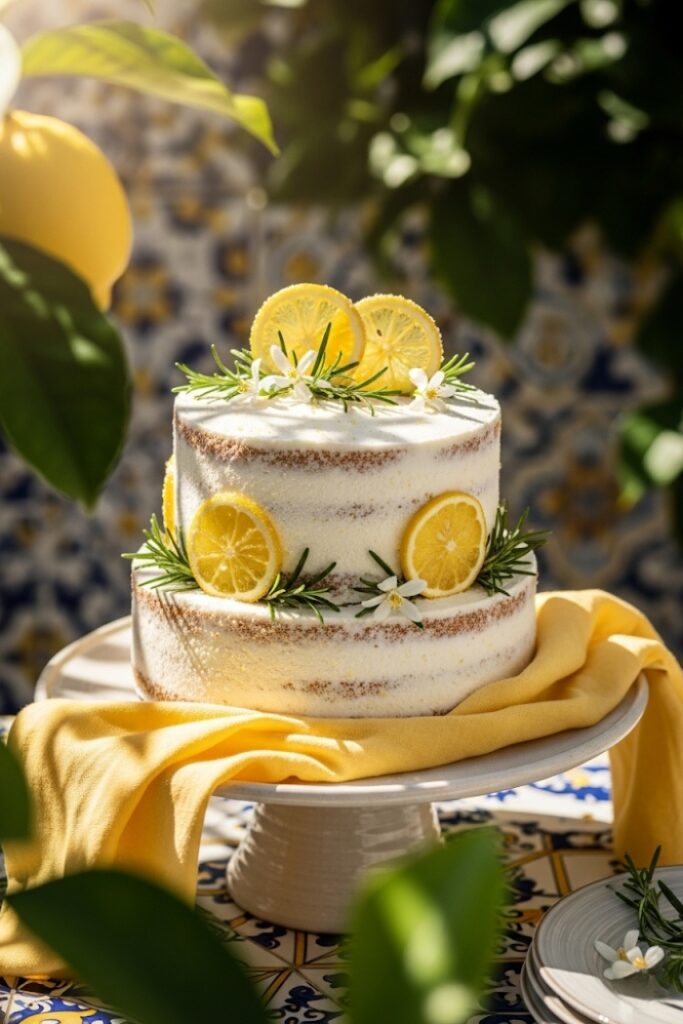 Lemon Ricotta Wedding Cake