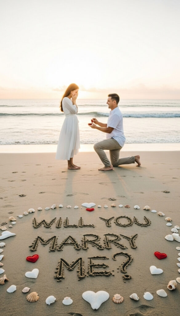 Written in the Sand Proposal