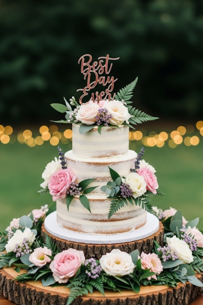 “Best Day Ever” Calligraphy Topper