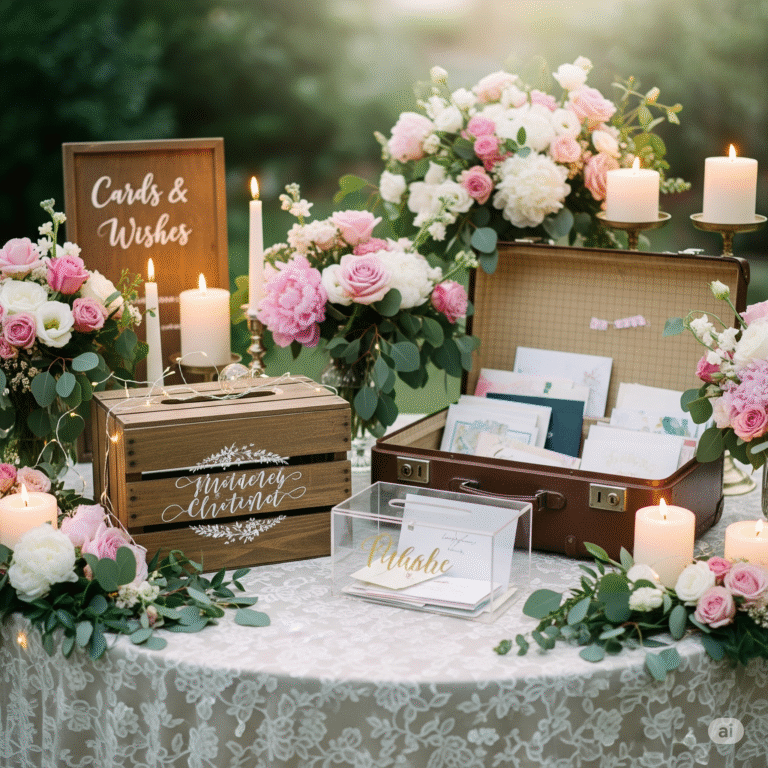 15+ Unique Wedding Card Box Ideas Your Guests Will Love