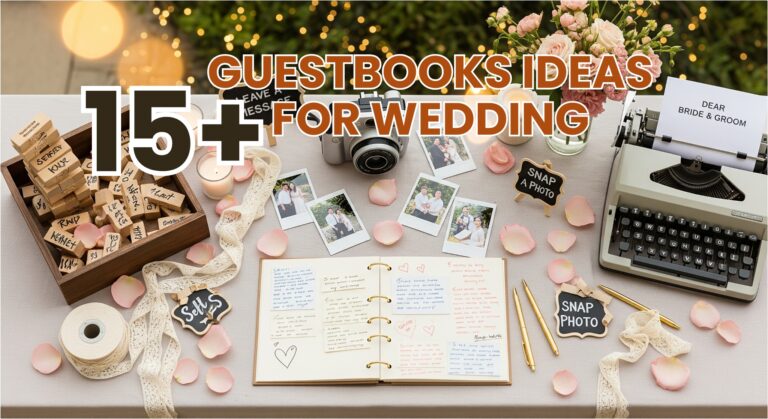 guestbooks ideas for wedding