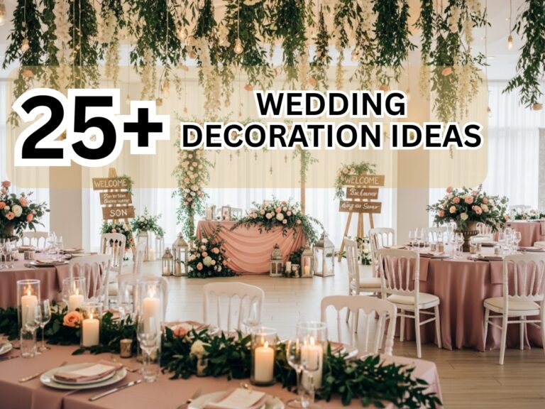 Wedding Decoration Ideas: 25+ Ways to Decorate Your Big Day
