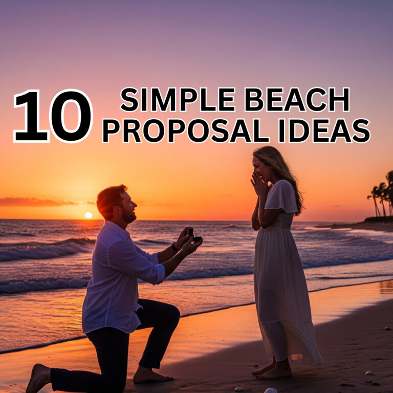 10 Simple Beach Proposal Ideas to Make Your Moment Unforgettable