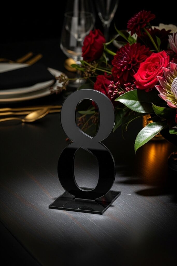 Custom Die-Cut Numbers