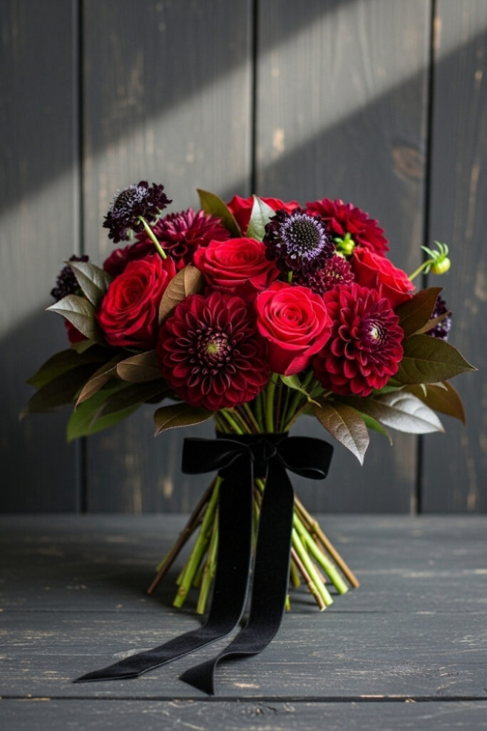 Crimson Romance Bouquet