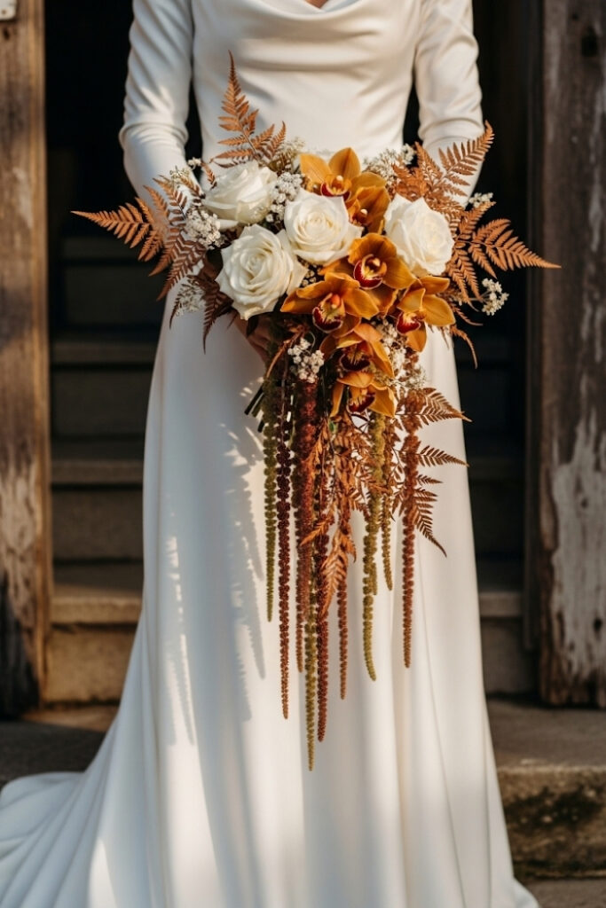 Cream & Copper Cascade