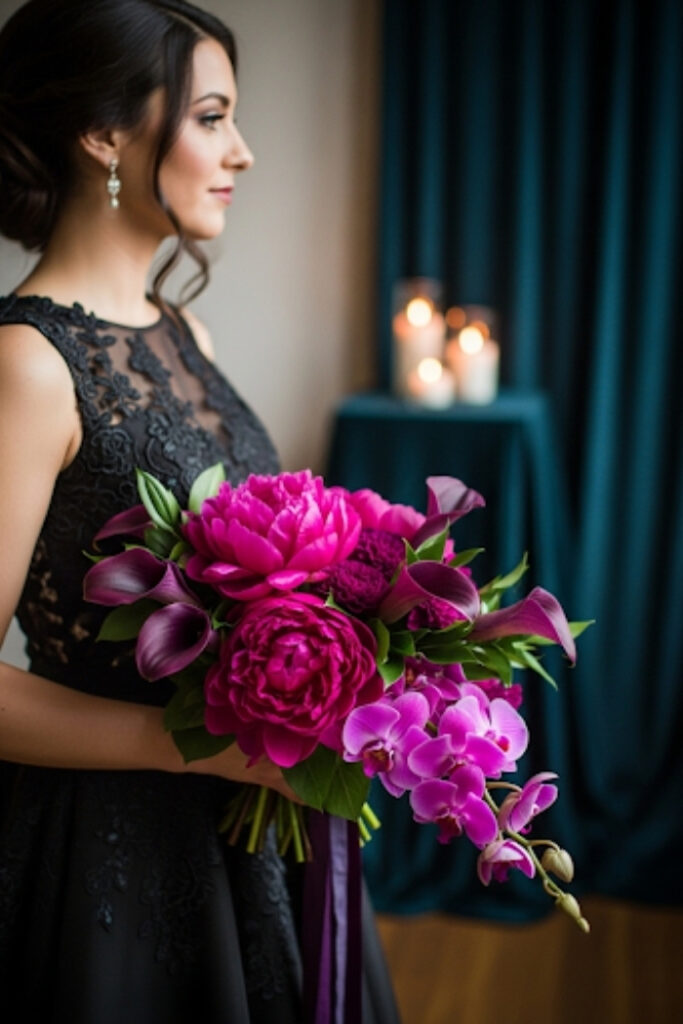Jewel-Toned Luxe Bouquet