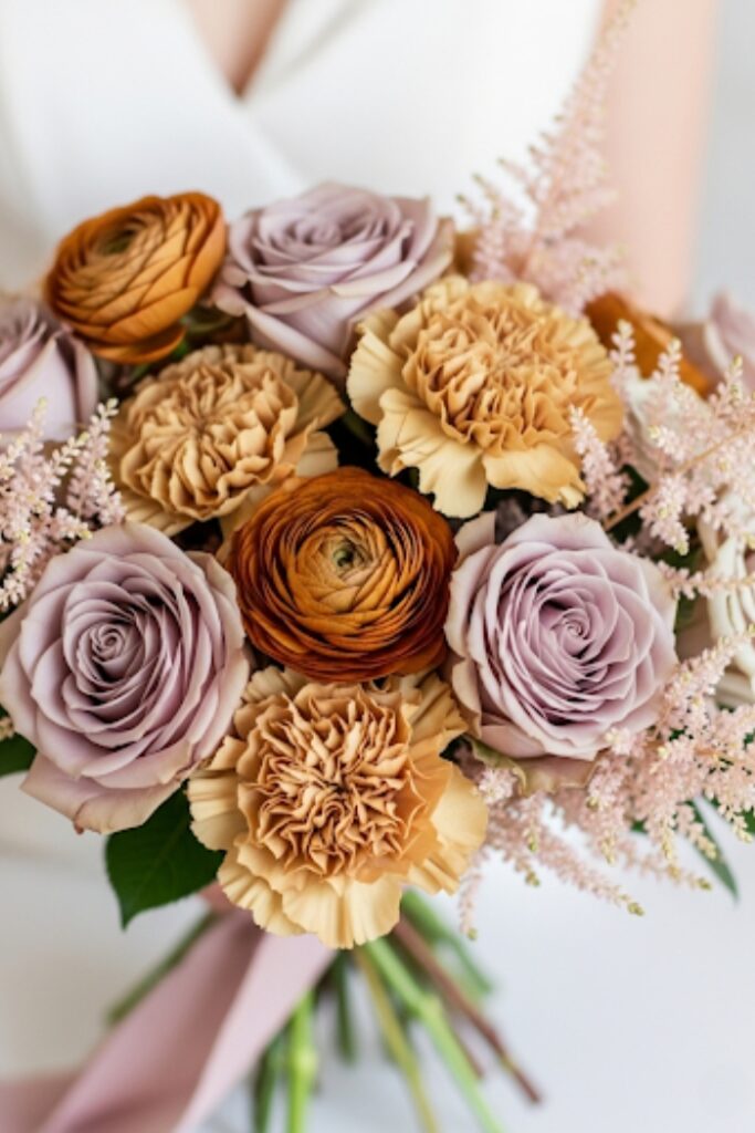 Muted Mauve & Mocha Mix