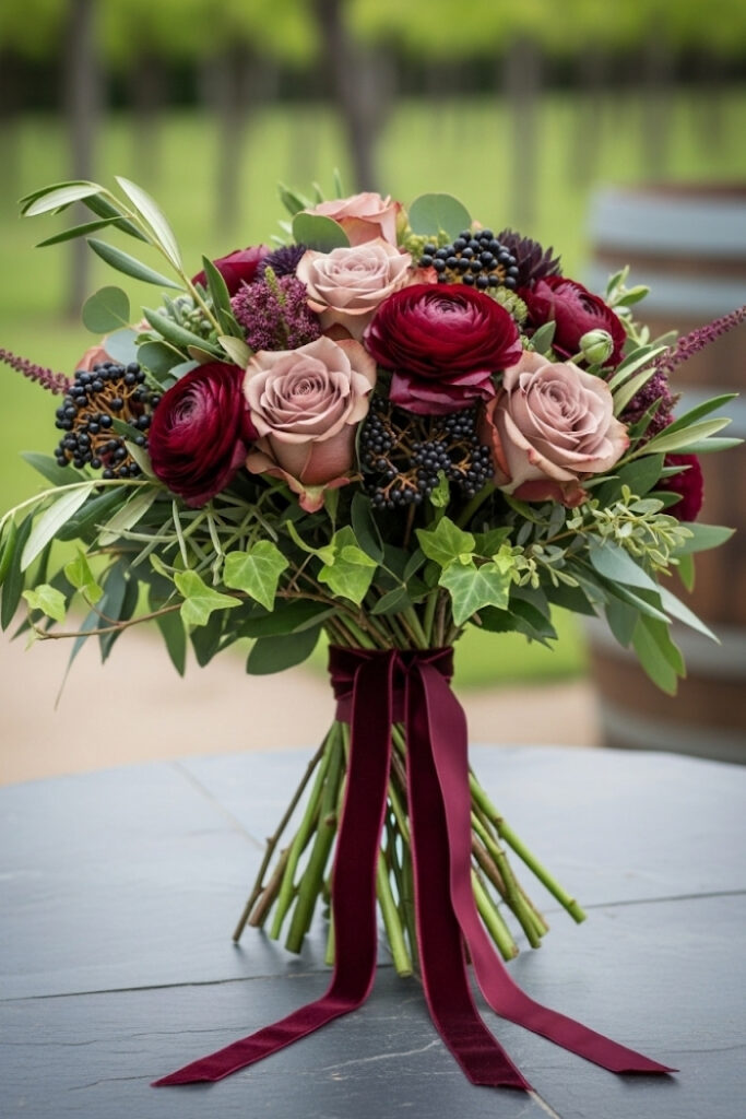 Fig & Wine Garden Bouquet