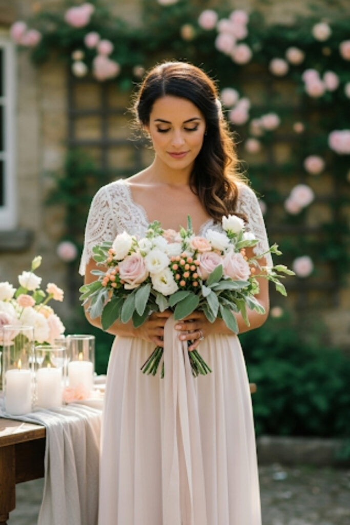Blush & Berry Accent Bouquet