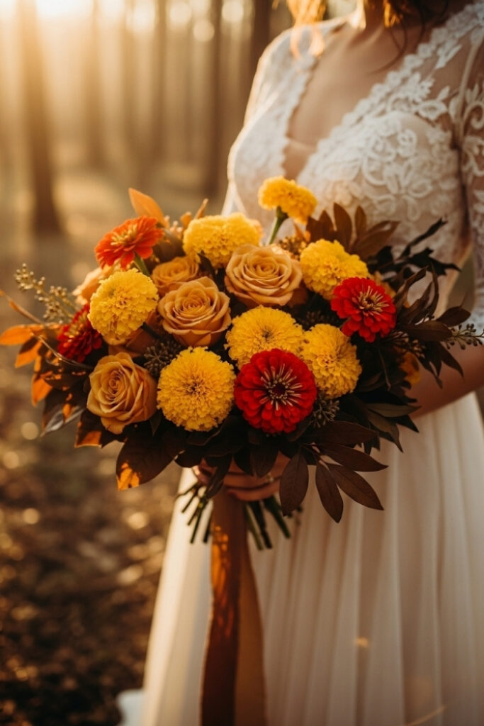 Sunset Marigold Magic