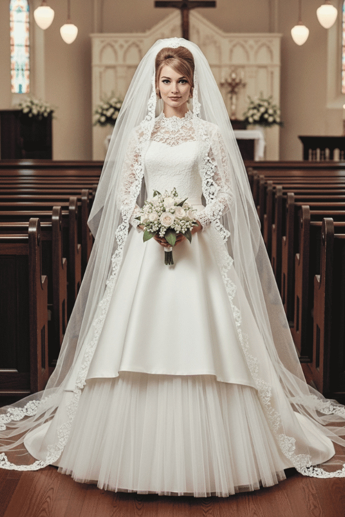 1960s Bridal Gown Fabrics Explained