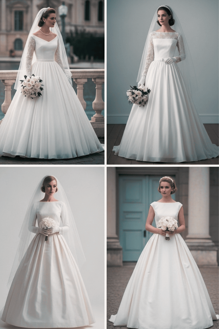 1960s Wedding Gown Silhouettes