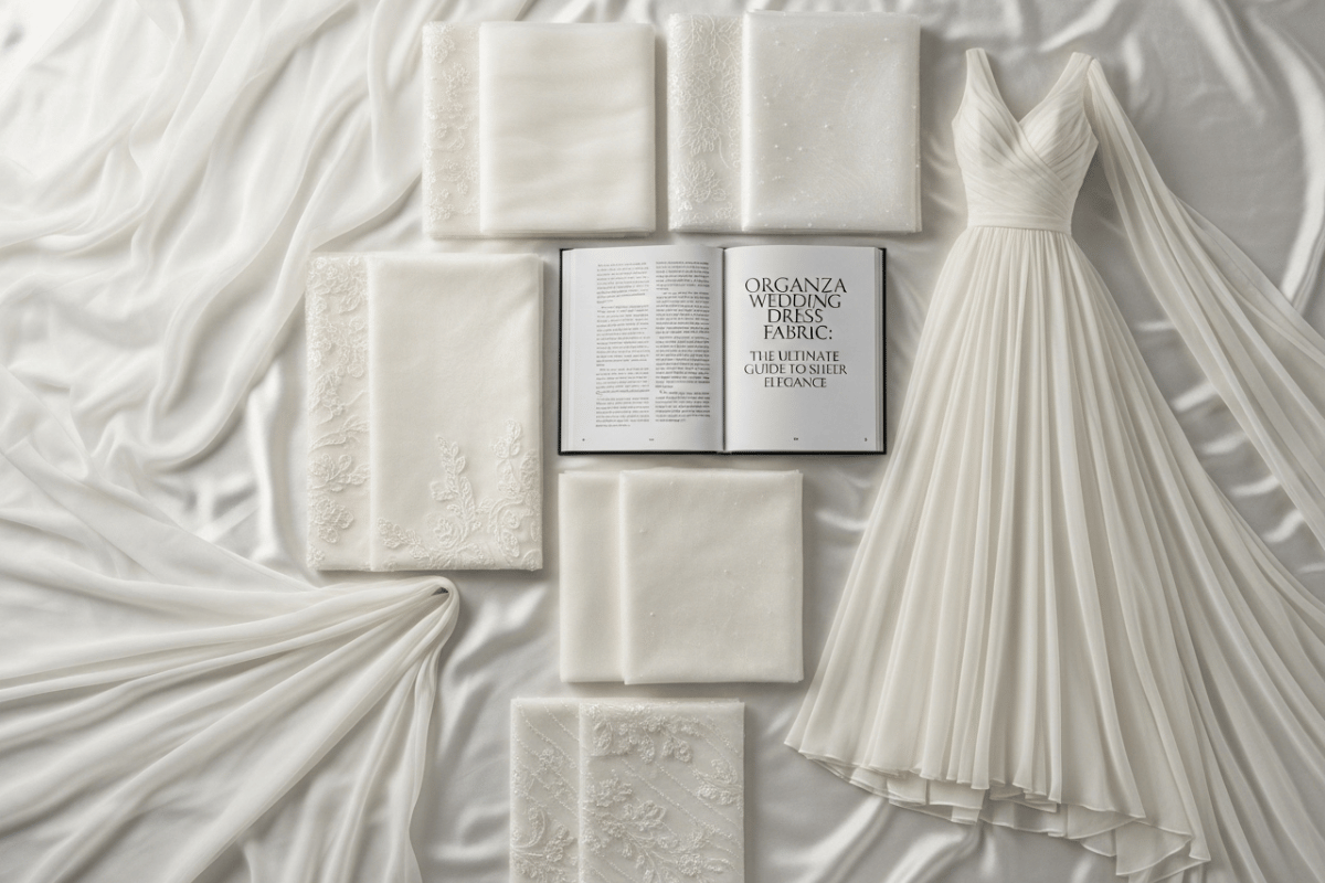 Organza Fabric Wedding Dress