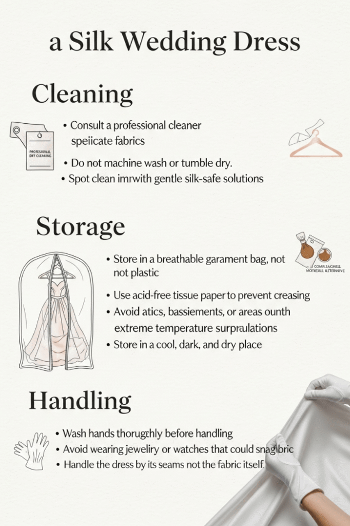 Caring For Silk Wedding Dress