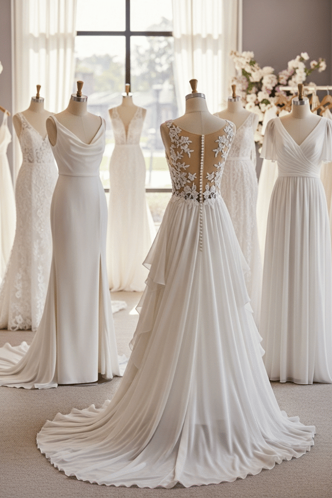 Chiffon Wedding Dresses
