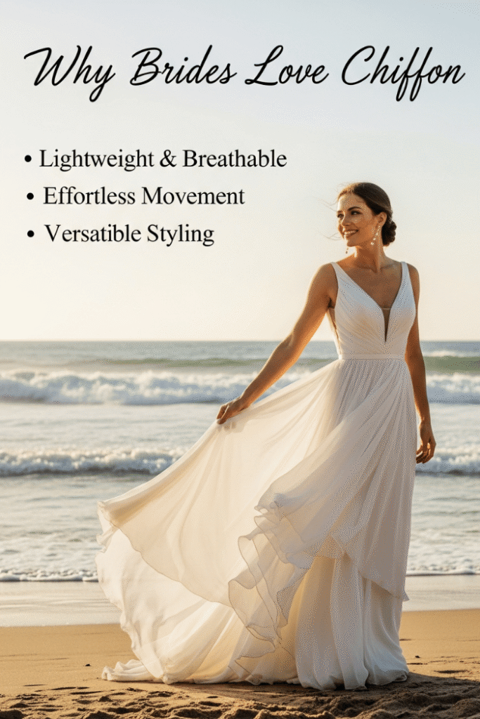 Chiffon_ Effortless Bridal Style