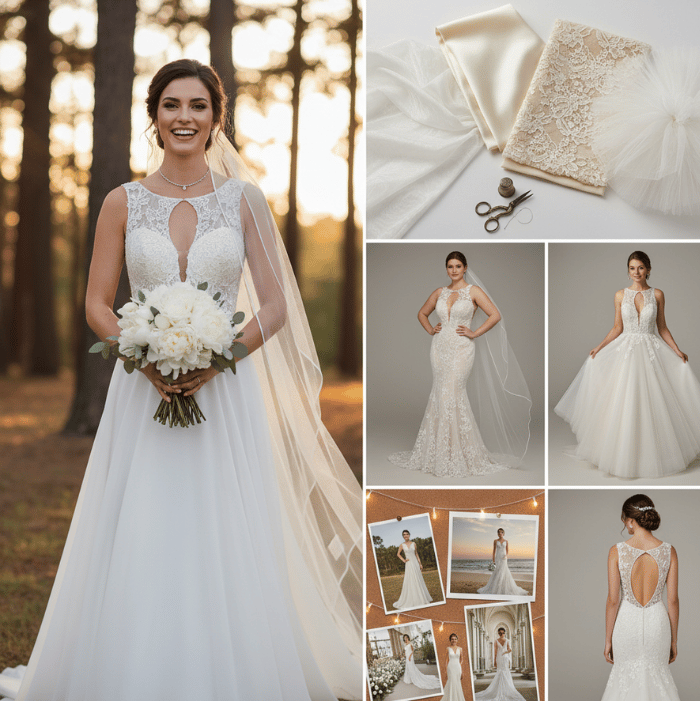 Fabric Choices for Keyhole Necklines