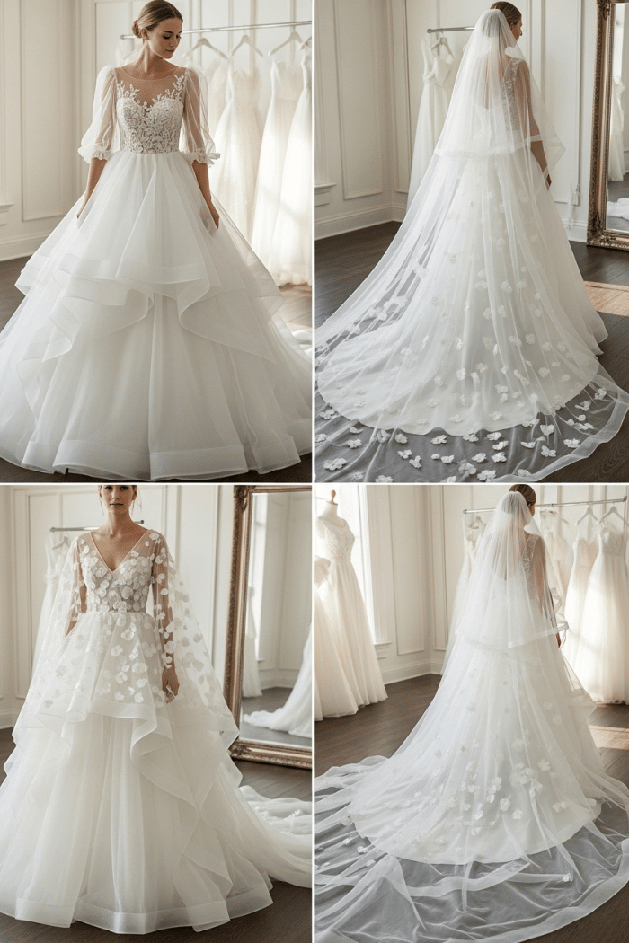 Organza Fabric Wedding Dress Uses