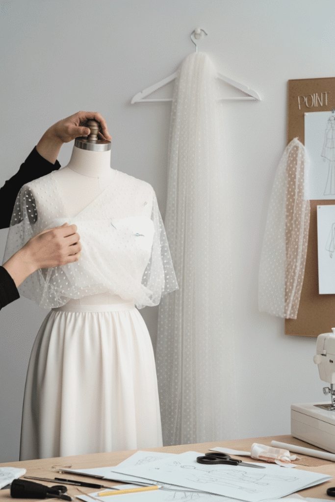 Styling with Point d’Esprit
