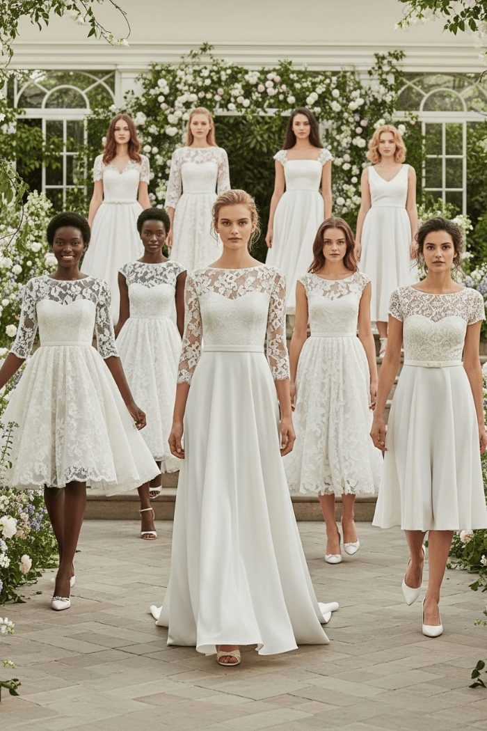 Tea-Length Wedding Dresses