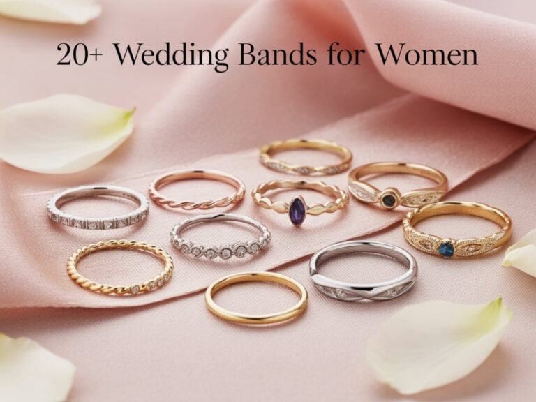 20+ Wedding Bands For Women