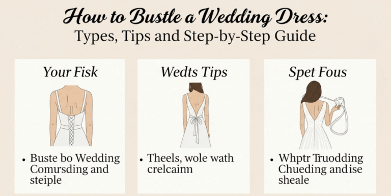 How to Bustle a Wedding Dress