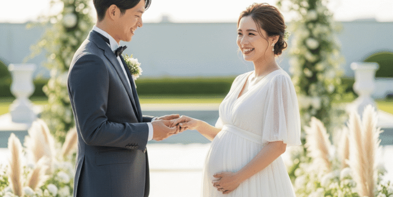 wedding dresses for pregnant women