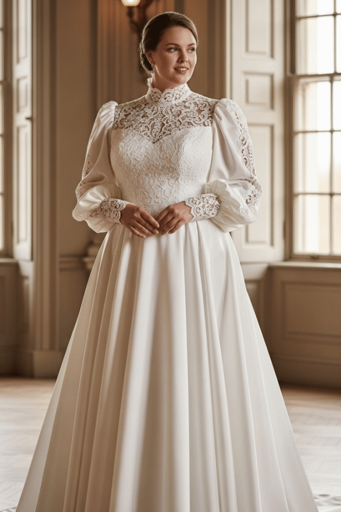 Anne Barge – High Neck Victorian Elegance