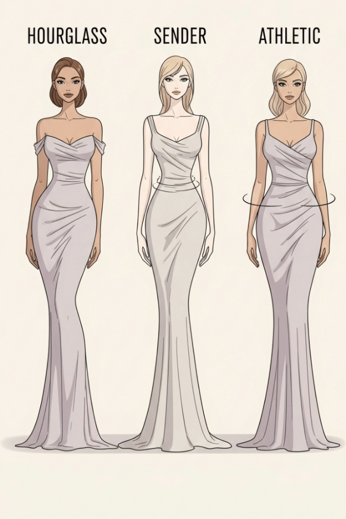 Best Body Types for Mermaid Dresses