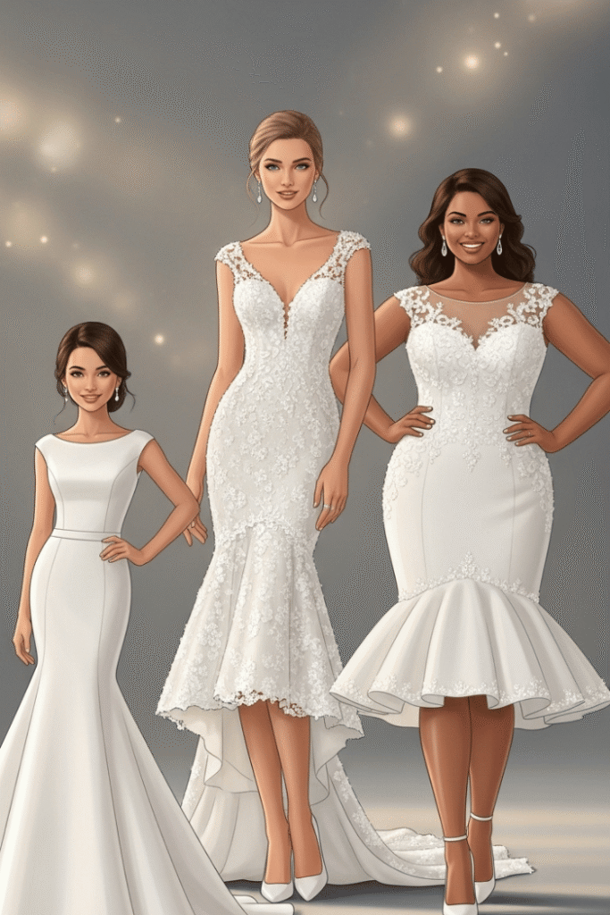Best Body Types for Trumpet Dresses