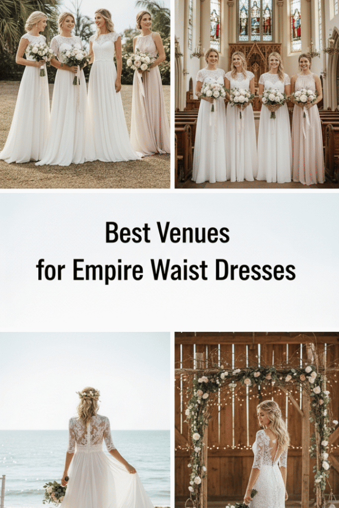 Best Venues for Empire Waist Dresses