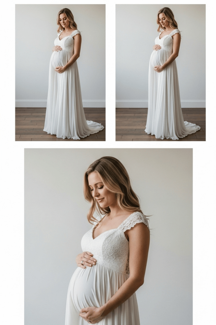 Best Wedding Dress Styles and Fabrics Per Trimester