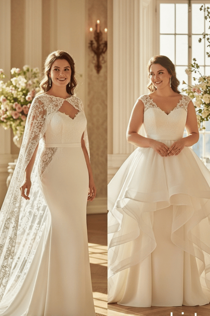 Cape or Overskirt Dress