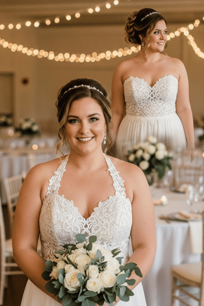 Convertible Halter to Strapless Design