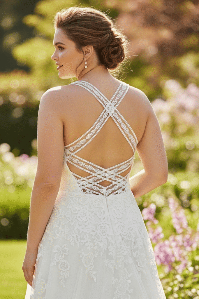 Crossover Strap Back Halter