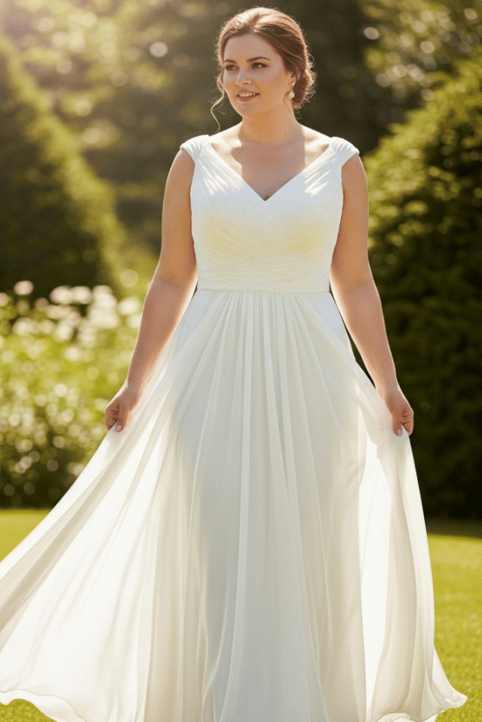 Draped or Grecian Styles