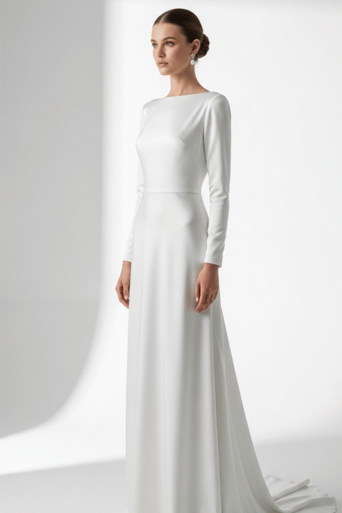 Tall Minimalist Satin