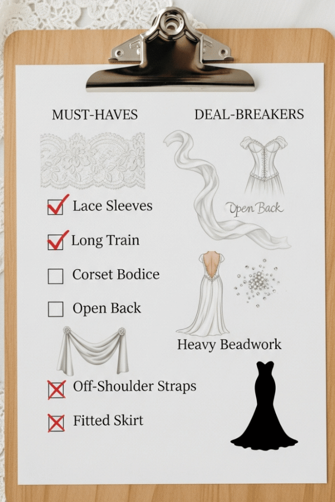 Must-Haves and Deal-Breakers