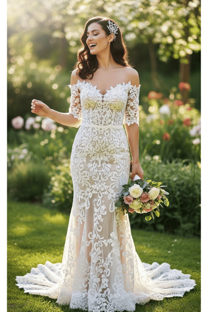 Petite Lace Wedding Dresses
