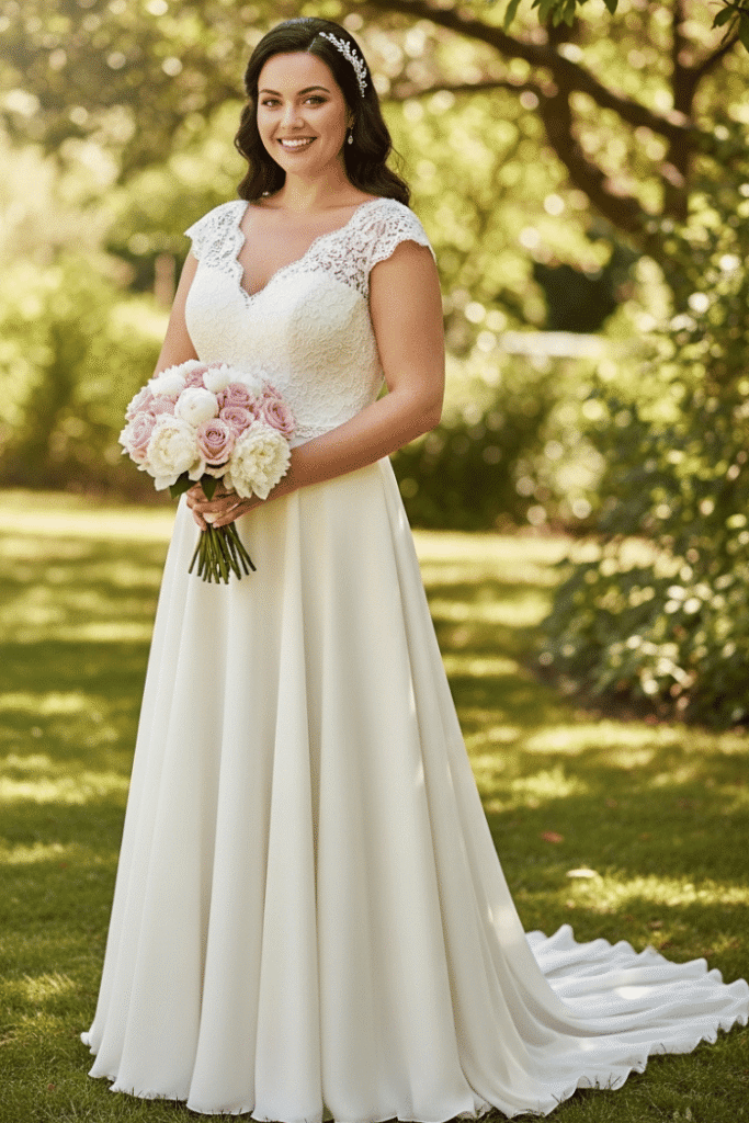 Petite Plus-Size Wedding Dresses