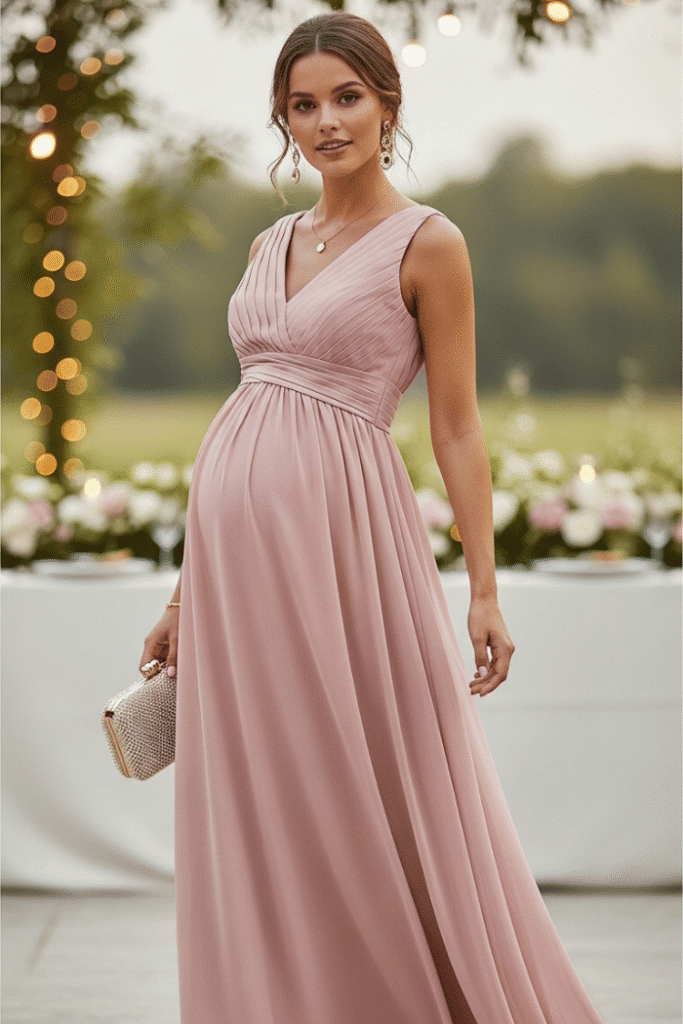 Pregnant Wedding Guest Wear