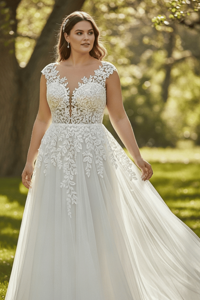  Rebecca Schoneveld – Garden-Inspired Lace & Tulle